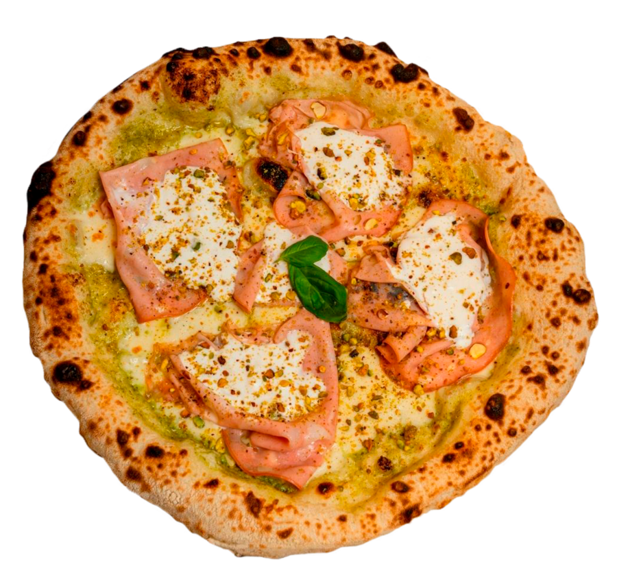 Mortadella e pistachio
